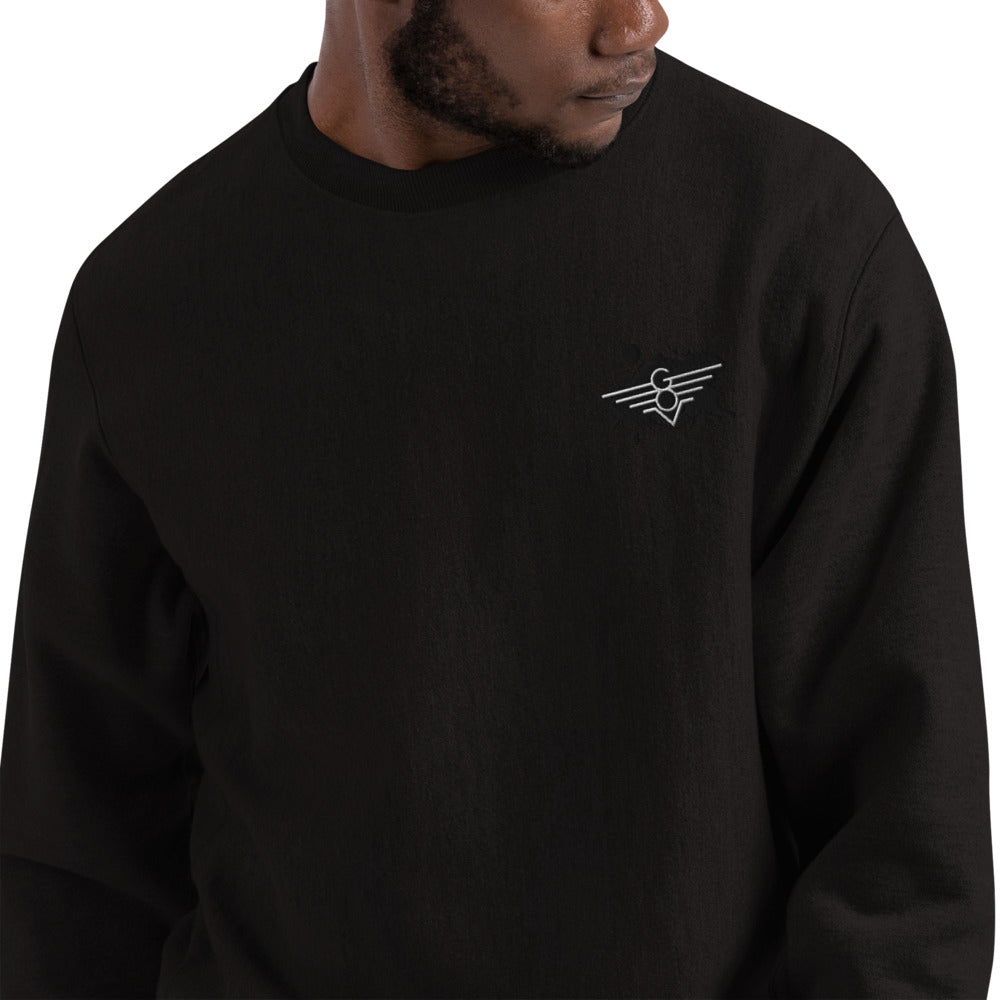 G.O.V. Embroidered Logo Champion Sweatshirt