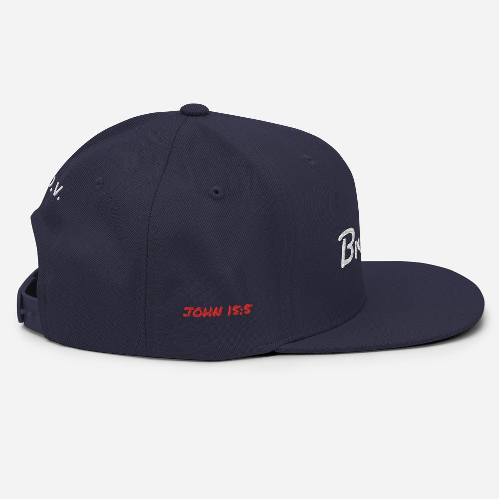 Brooklyn Logo Snapback Hat