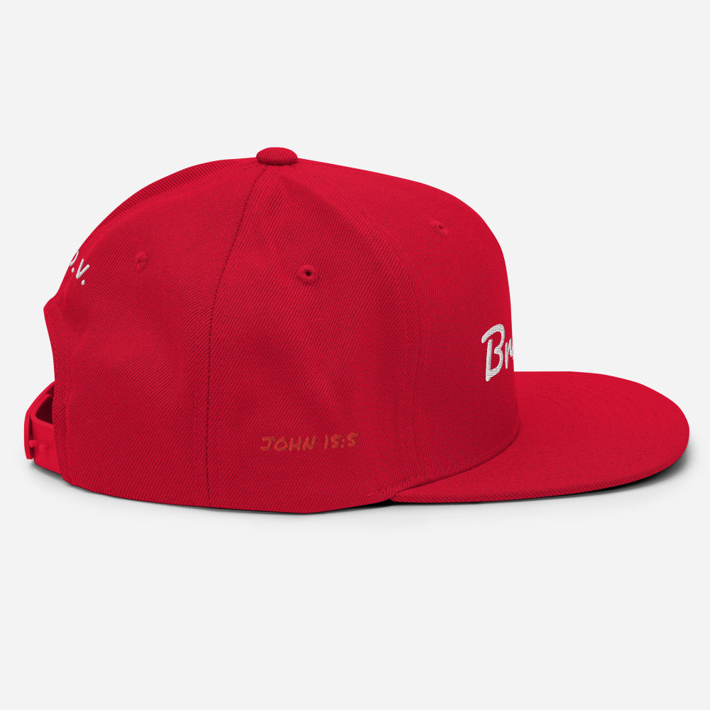 Brooklyn Logo Snapback Hat