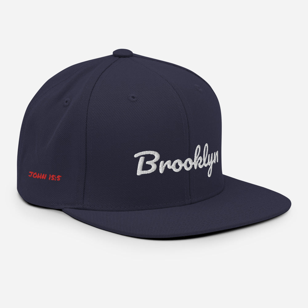 Brooklyn Logo Snapback Hat