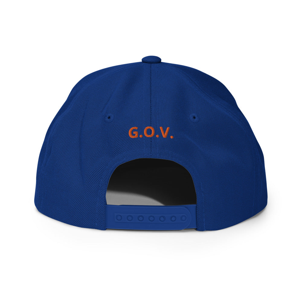 Queens Logo Snapback Hat