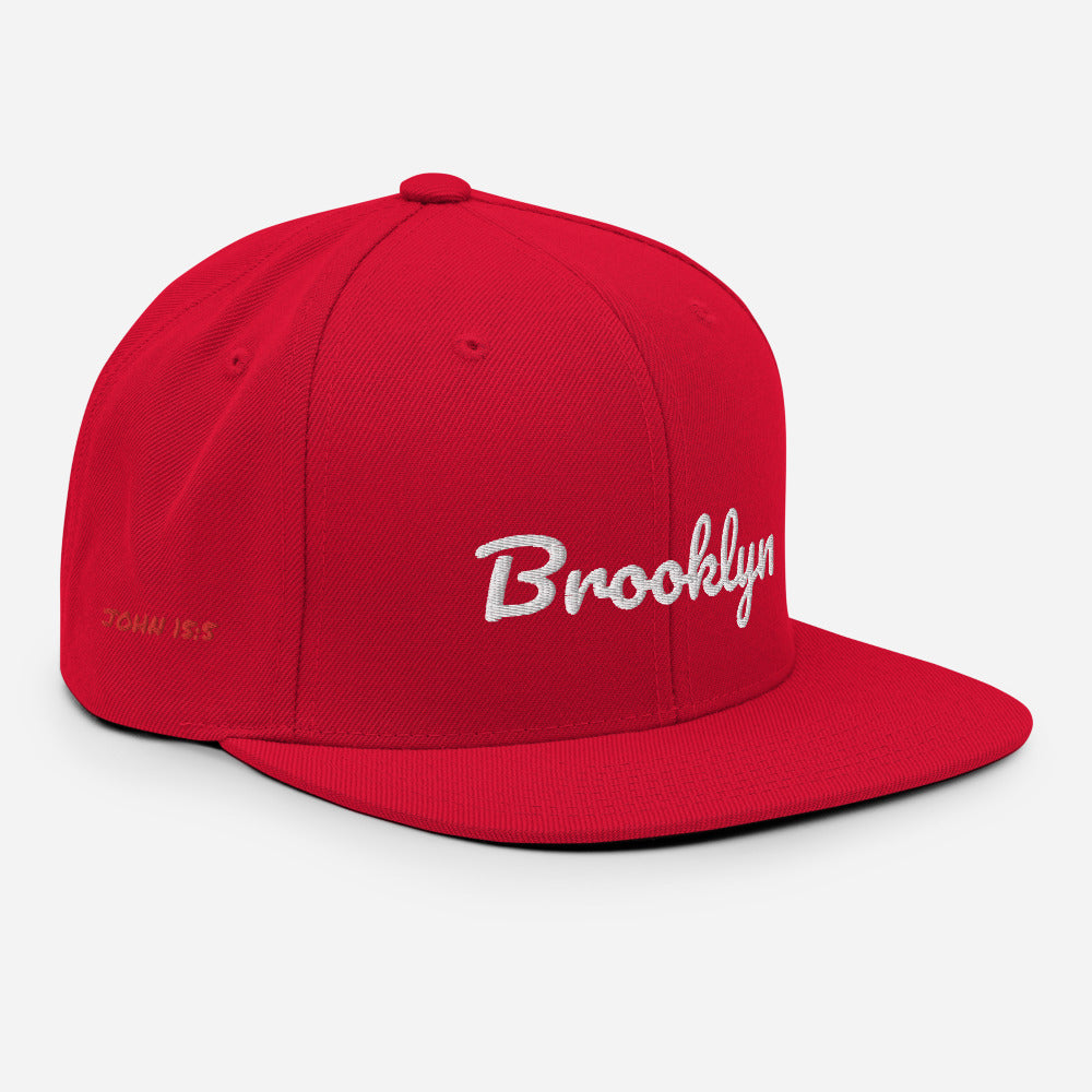 Brooklyn Logo Snapback Hat