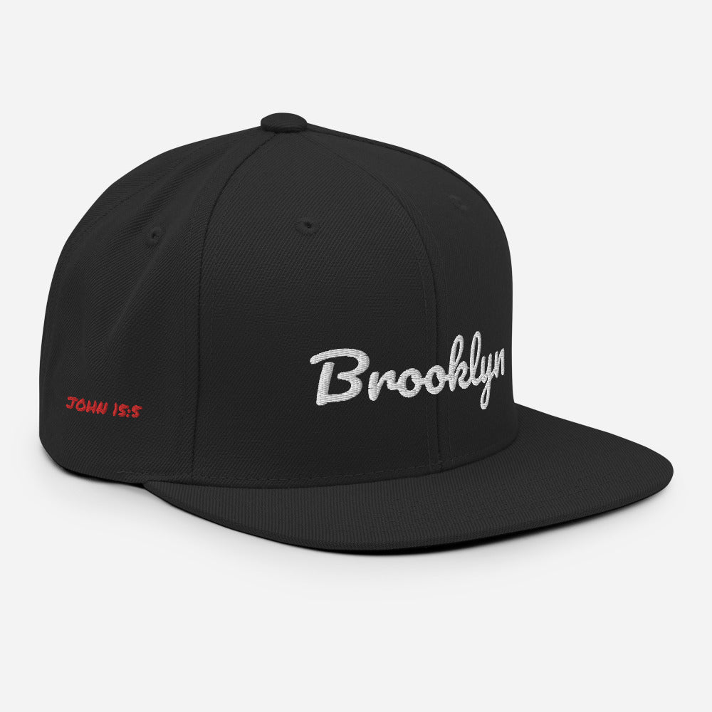 Brooklyn Logo Snapback Hat