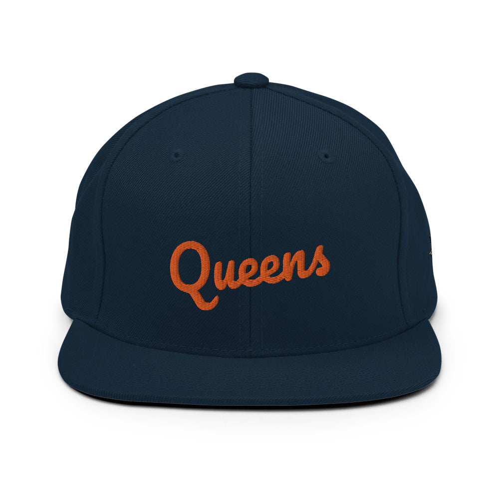 Queens Logo Snapback Hat