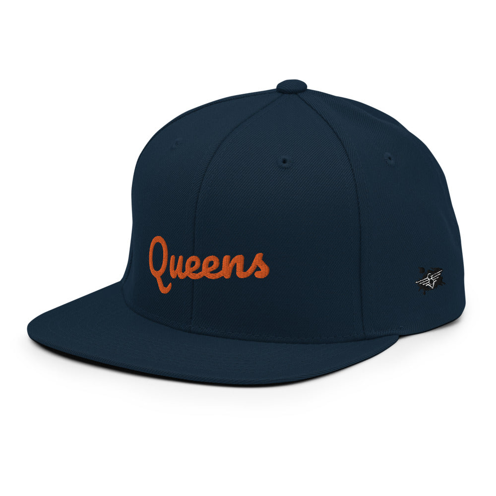 Queens Logo Snapback Hat