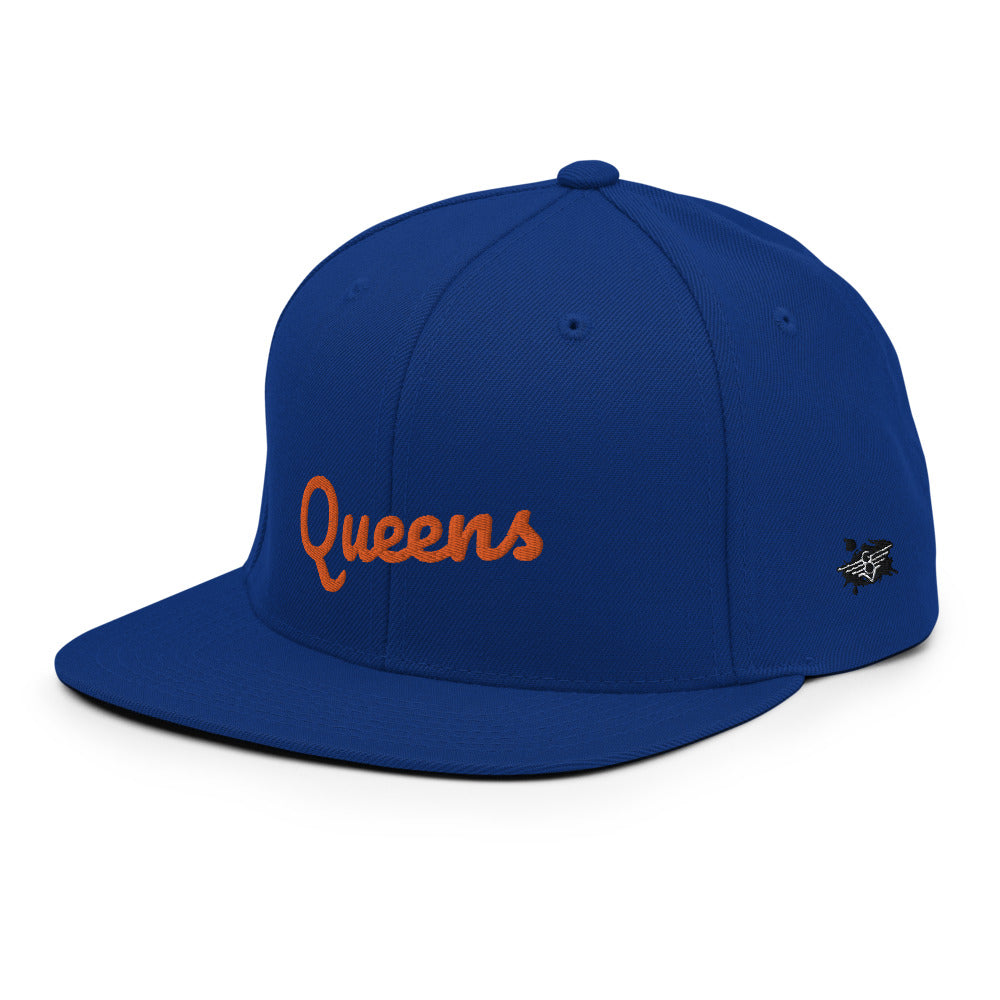 Queens Logo Snapback Hat