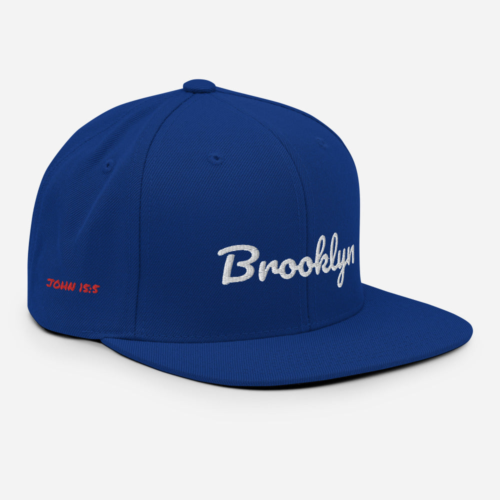 Brooklyn Logo Snapback Hat