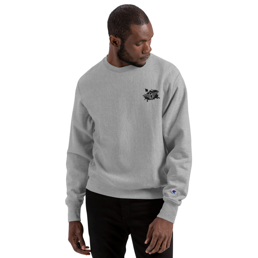 G.O.V. Embroidered Logo Champion Sweatshirt